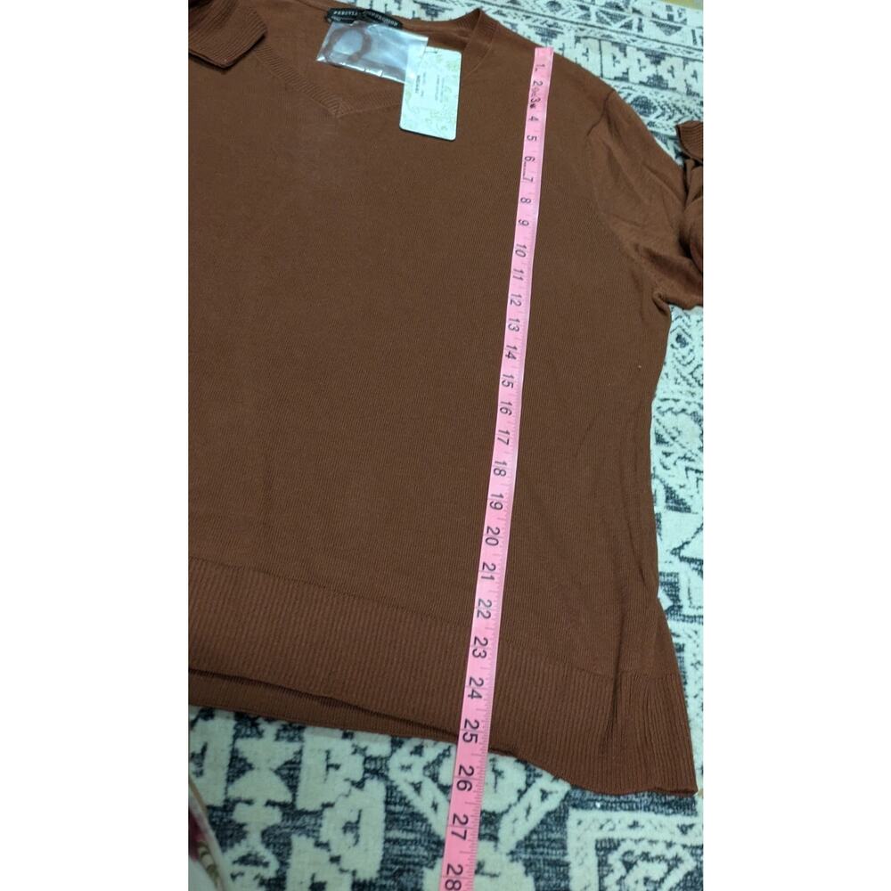 Peruvian Connection Wembley V-Neck Cotton Pullover Sweater - Picture 6 of 10